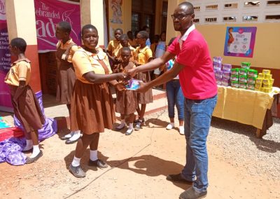 Lexta Ghana Gives out Sanitary Pad