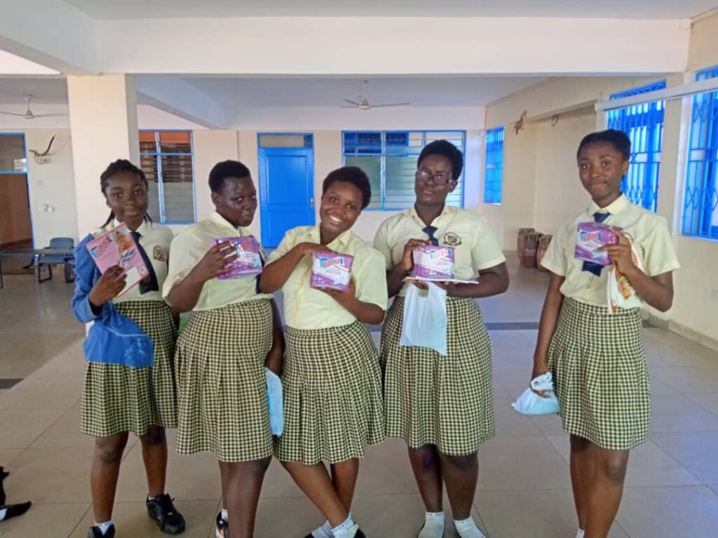Menstrual Hygiene Day: Lexta Ghana and Medical Women Association of Ghana Educate The Girl Child on Menstruation menstrual hygiene day 2019
