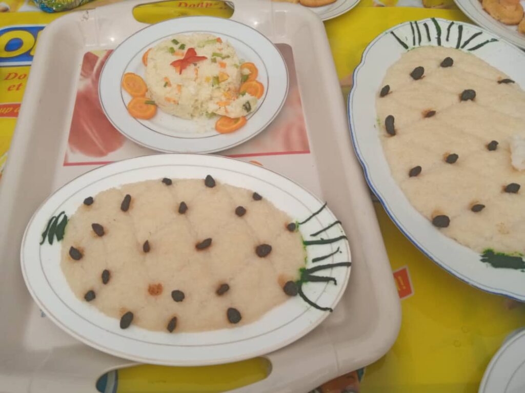 Some of the food that was prepared by the students whatsapp image 2020 02 12 at 6.42.42 pm