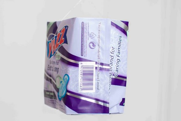 YAZZ minty extra long sanitary pad