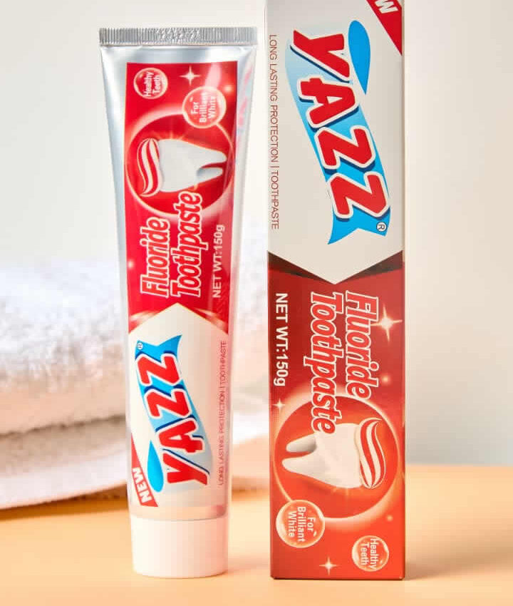 Home new yazz flouride toothpaste