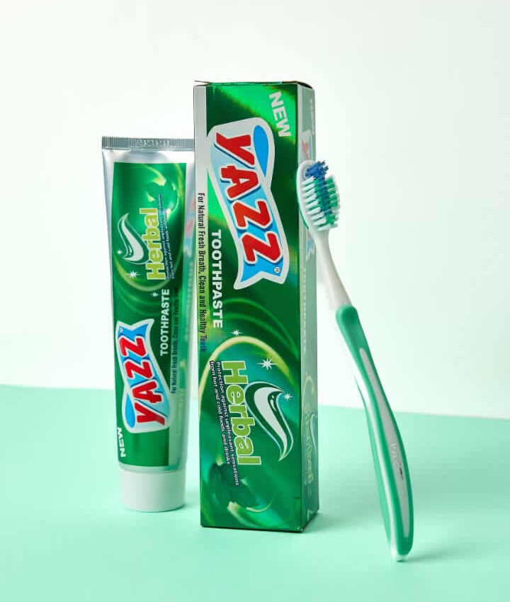 Home new yazz herbal toothpaste
